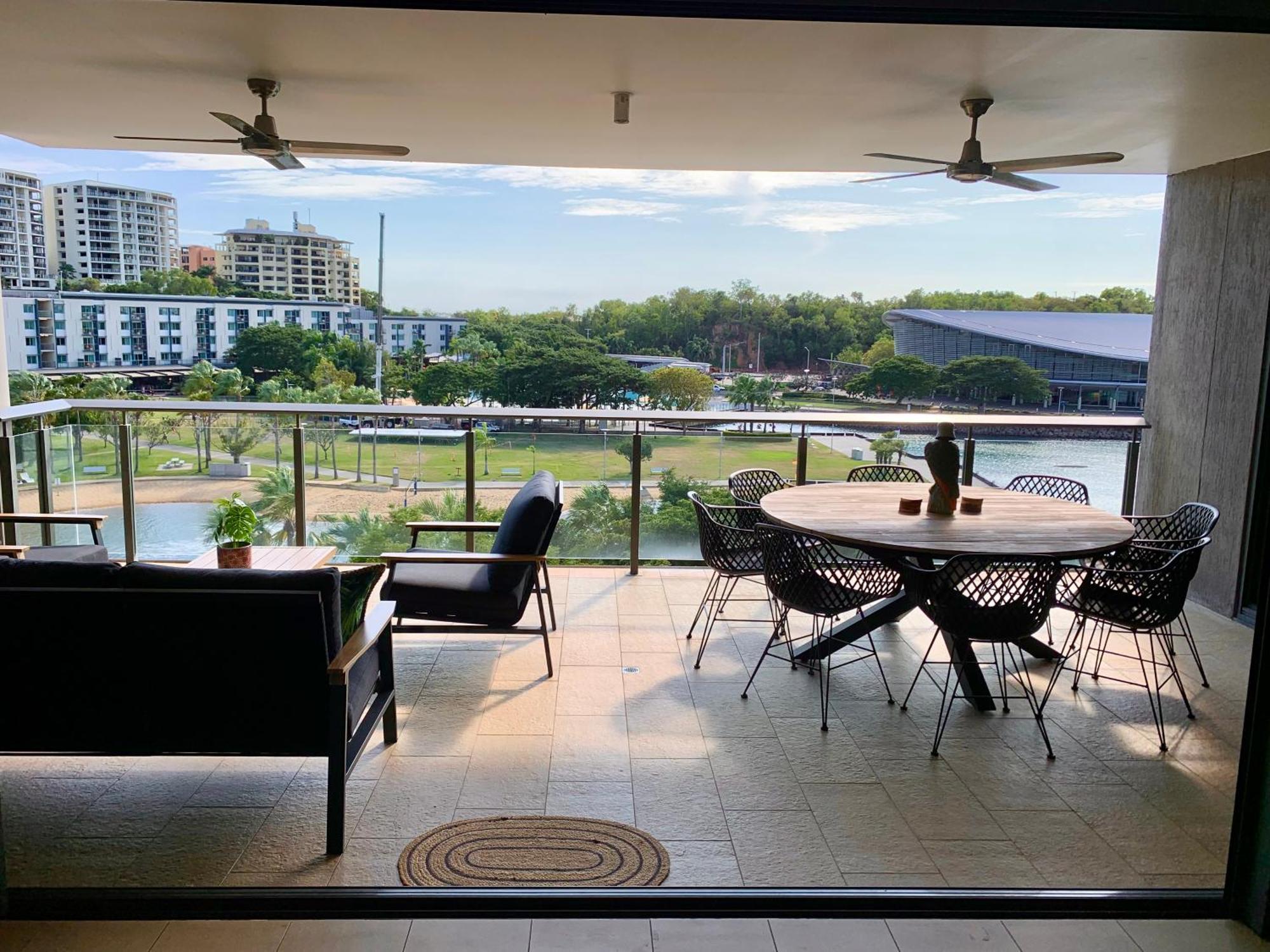 Ferienwohnung Serenity Splendour At Darwin Waterfront Exterior foto